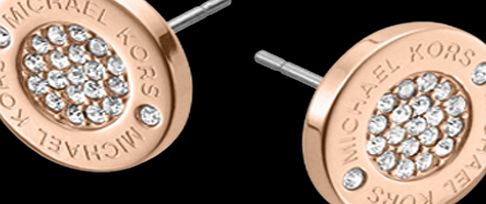 Michael Kors Rose Gold Tone Stud Earrings