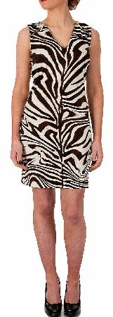 Michael Kors Sleeve Raglan Zip Dress