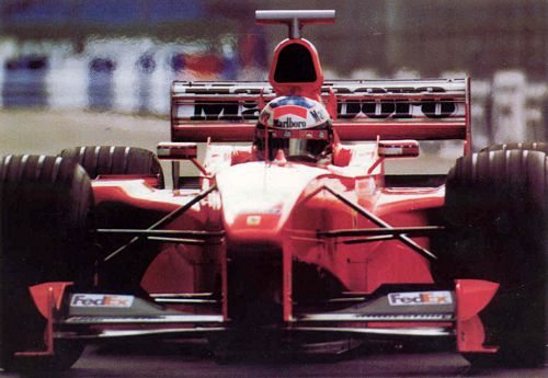 Michael Schumacher 2000 Car Photo (14cm x 10.5cm)