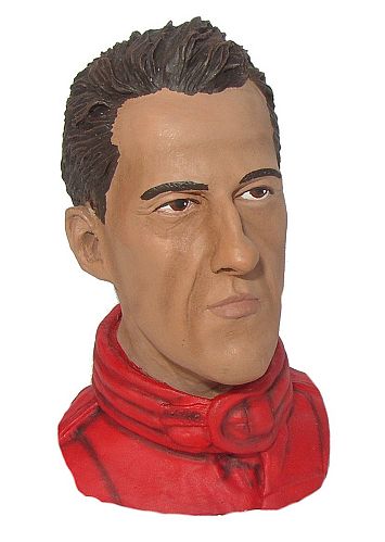 Michael Schumacher Bust
