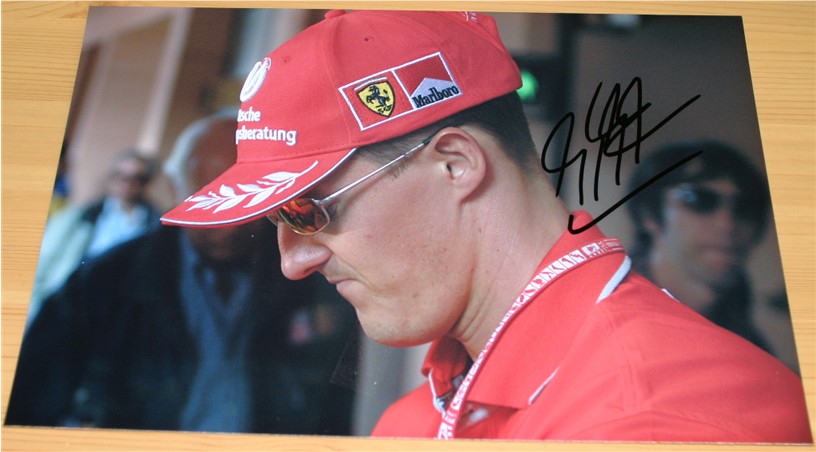 HAND SIGNED 11 x 7 INCH