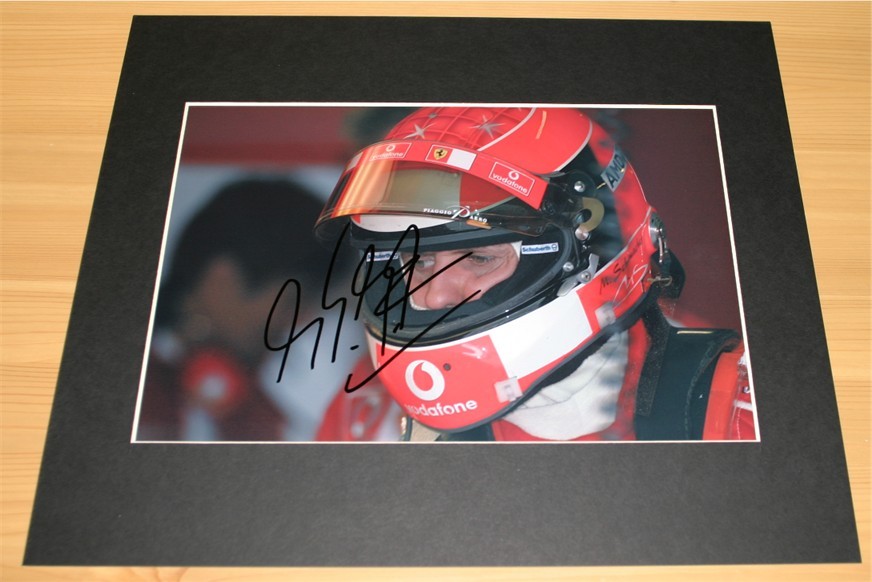 HAND SIGNED and MOUNTED PHOTO