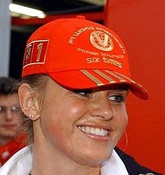 Michael Schumacher Schumacher 2003 6 Times World Champion Cap