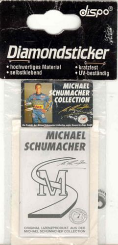 Michael Schumacher Sticker Badge