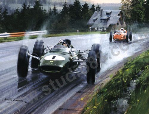 Clark Supreme - Jim Clark Print