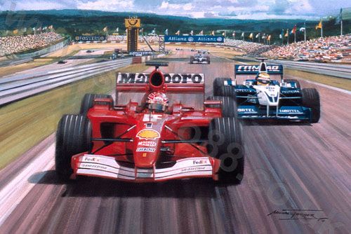 Family Contest - Michael Schumacher Print