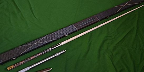 Michaels LONDON COLLECTION WELCOME - 1 ONE PIECE HANDMADE ROSE WOOD ASH SNOOKER CUE SET WITH CASE amp; MINI BUTT amp; TELESCOPIC EXTENSION