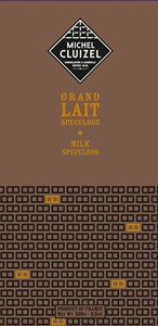 Michel Cluizel , Speculoos milk chocolate bar