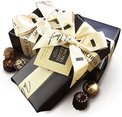 Michel Cluizel Milk and dark luxury chocolate gift box - Medium