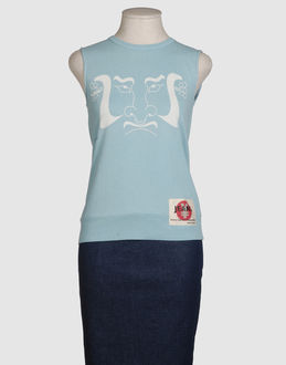 MICHIKO KOSHINO TOPWEAR Sleeveless t-shirts WOMEN on YOOX.COM