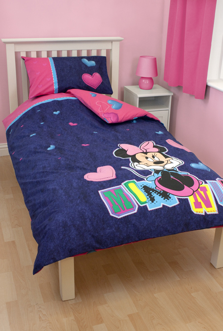 Minnie Mouse Crush Single Duvet Cover