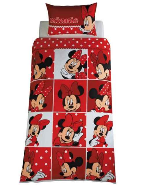 Minnie Mouse Montage Duvet Cover and