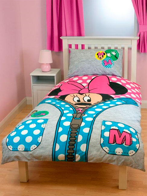 Minnie Mouse Spots Duvet Cover and