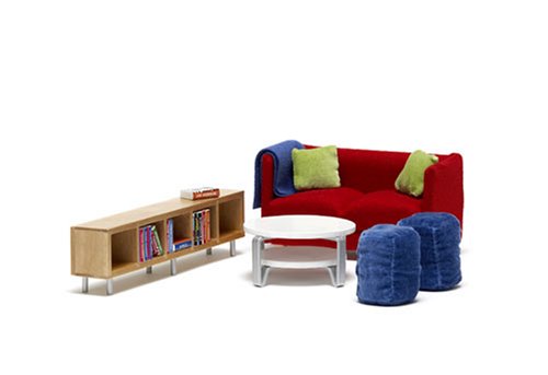 Lundby Stockholm Living Room Set