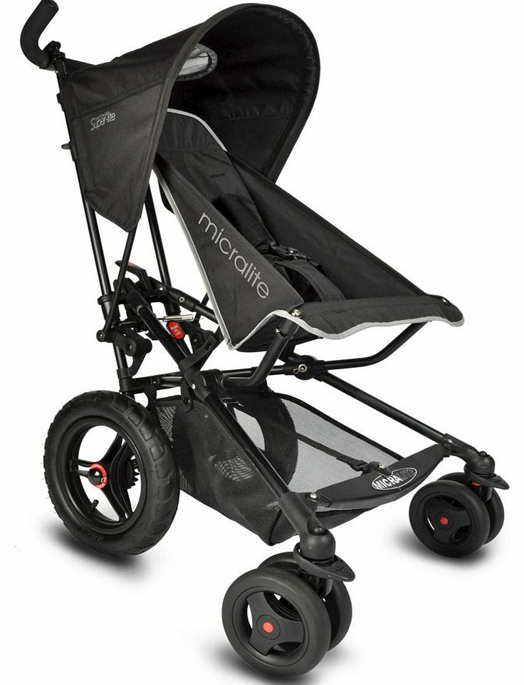 Micralite Super-lite Classic Stroller in Black