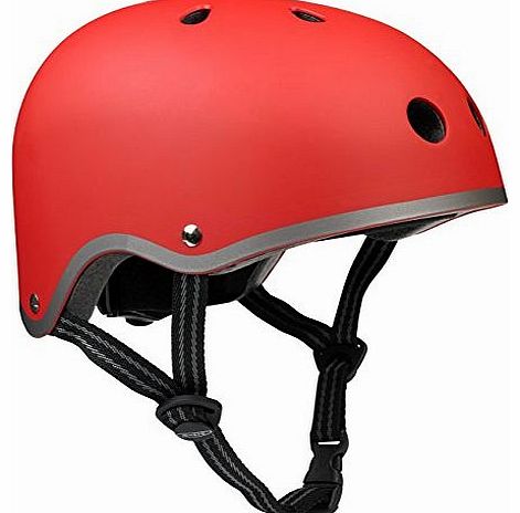 Micro Accessories Micro Safety Helmet: Matt Red (Medium)