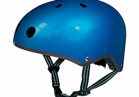 Micro Accessories Micro Safety Helmet: Metallic Dark Blue (Medium)