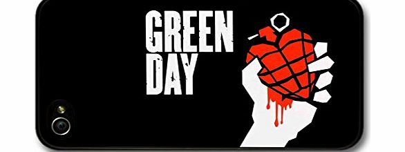 Micro Gorilla Green Day Punk Rock Band Ted Heart Grenade case for iPhone 4 4S