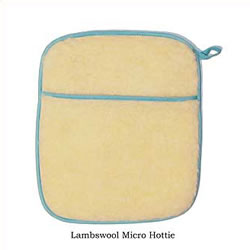 Micro Hottie Microwaveable Hot Water Bottle - Lambswool
