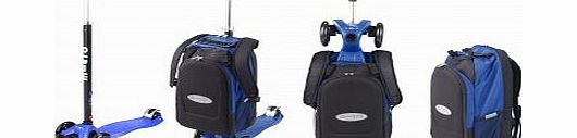 Micro Maxi Micro 4 in 1 scooter with bag - blue `One