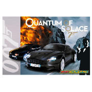 Micro Scalextric James Bond Quantum of Solace Set