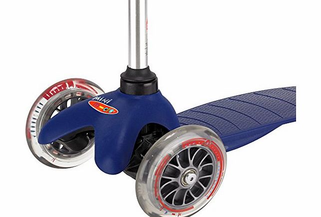 Mini Micro scooter Childrens scooter with T-bar handle - Blue