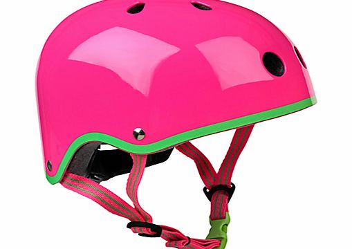 Micro Scooters Safety Helmet, Medium, Neon Pink