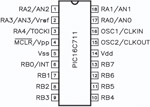 Microchip PIC16C711 ( PIC16C711-04/P )