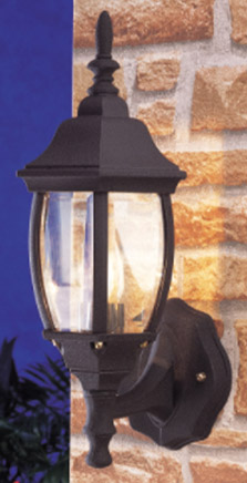 Micromark Amalfi Wall Lantern MM4810 Matt Black