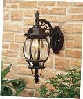 Micromark BLACK CANTERBURY SUSPENDED WALL LANTERN