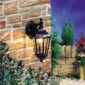 Micromark MATT BLACK CADIZ SUSPENDED WALL LANTERN
