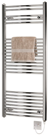 MM53637 Oil Filled Curved Heated Towel