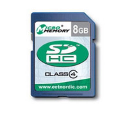 MICROMEMORY 8GB SDHC Card Class 4