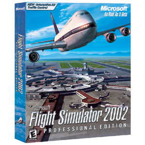 MICROSOFT Flight Sim 2002 Pro PC