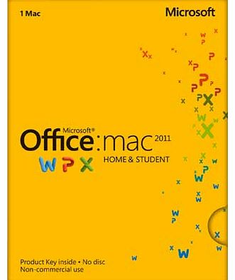 Microsoft Office for Mac Home and Student - 1 User