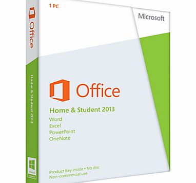 Microsoft Office Home and Student 2013, 1 PC