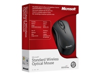 Microsoft Standard Wireless Optical Black Scroll Mouse