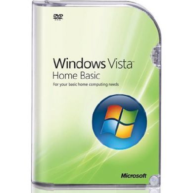 Microsoft Windows Vista Home Basic Upgrade DVD - Retail