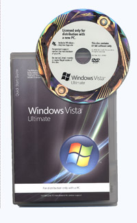 Microsoft Windows Vista Ultimate 32-bit DVD - OEM