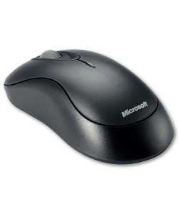 Microsoft Wireless Black Optical Standard Mouse