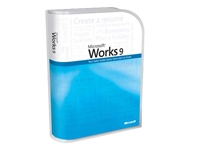 MICROSOFT WORKS V9.0 INTL CD COMPLETE BOXED PRODUCT