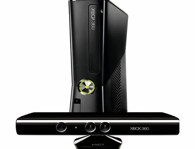 Microsoft Xbox 360 250GB Console with Kinect Sensor: Includes Kinect Adventures