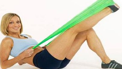 Midas Unisex Exercise Pilates Dyna Abs GYM Workout Training Fitness Physio Aerobics Stretch Resistance Bands with Couple of Detachable Straps Handles