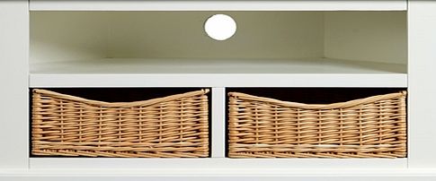 Middleton Ivory Corner TV Unit - up to 40`` F610