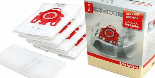 Miele Genuine MIELE FJM HyClean Vacuum Cleaner DUST BAG (x8)
