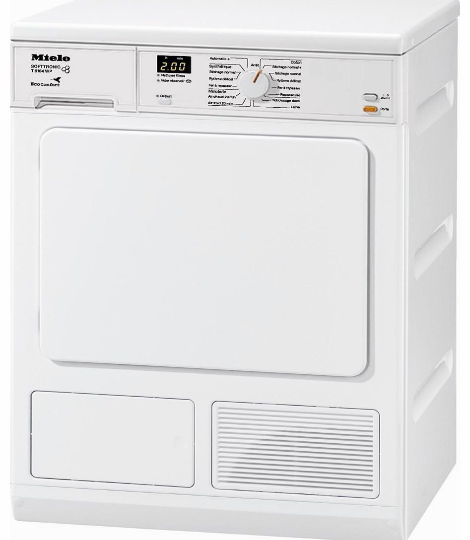 Miele T8164WP Tumble Dryer review, compare prices, buy online
