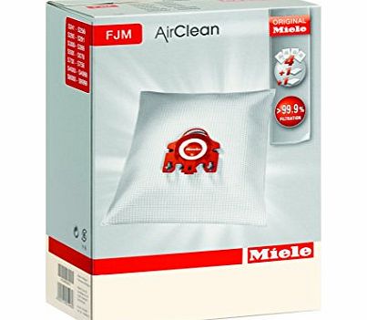 Miele Type FJM Replacement Filter Bags For Cylinder Series