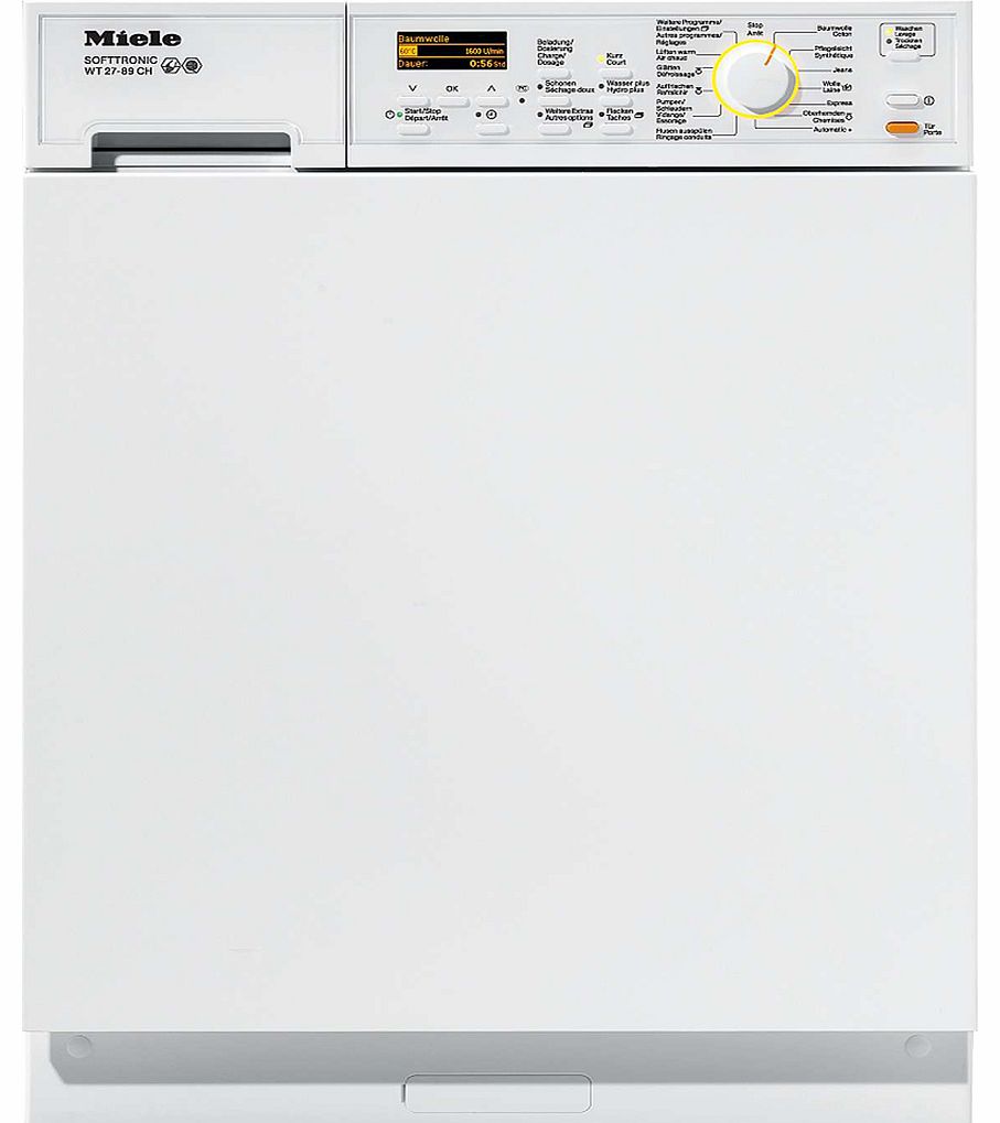 Miele WT2789IWPMWH Built In Washer Dryer
