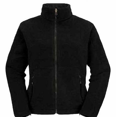 Ladies Full Zip Classic Fleece Jackets Sizes 8 to 30 By Designer Brand MIG - SUITABLE FOR WORK & LEISURE (10 to 12 / S - SMALL, BLACK)