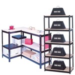 Boltless Shelving Unit-Black